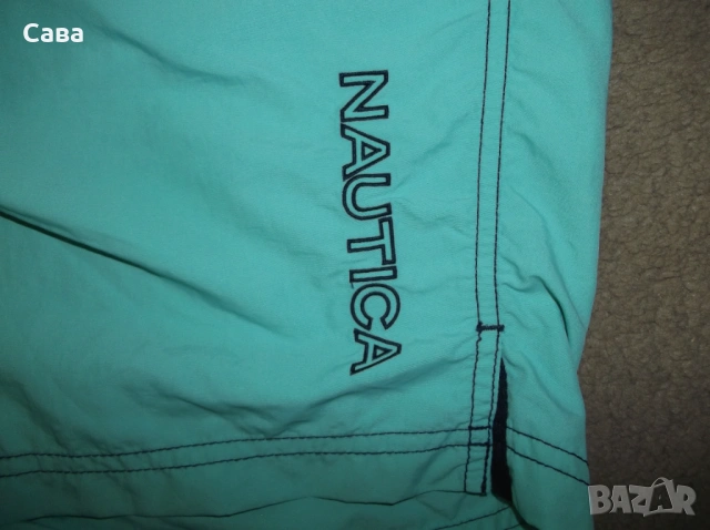 Шорти/бански NAUTICA  мъжки,Л-ХЛ и ХЛ-2ХЛ и 3-4ХЛ   /червени,резеда/, снимка 12 - Къси панталони - 41658670