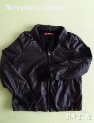 Ново дамско тънко черно яке - размер L/XL