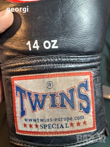 боксови ръкавици Twins Special 14 OZ 35/3, снимка 7 - Бокс - 54726417