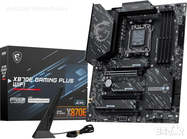 Дънна платка MSI X870E Gaming Plus WiFi AM5 DDR5