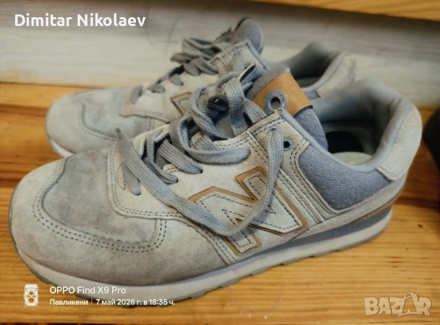 new balance 574, снимка 4 - Маратонки - 54455576