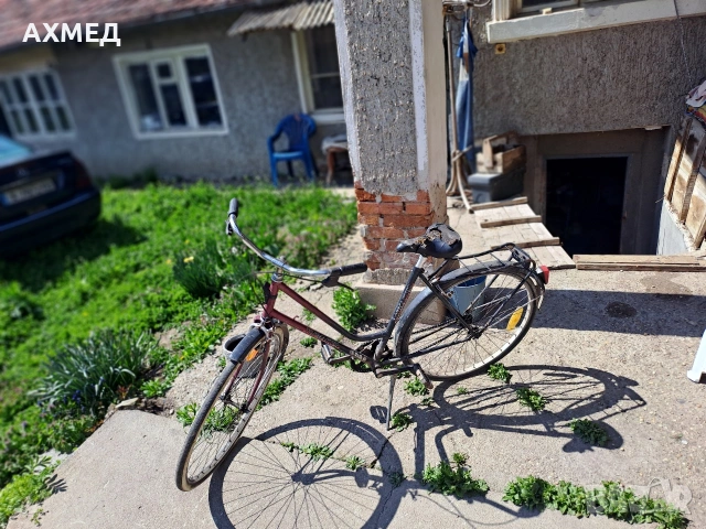 Велосипед с ниска дамска рамка 28 цола