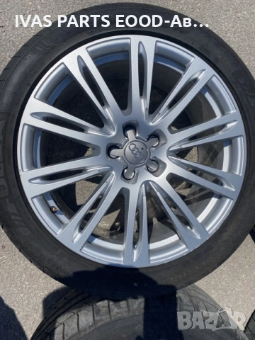 Летни гуми с джанти 20”
275/40/20
Audi A8/5x112, снимка 3 - Гуми и джанти - 55624506