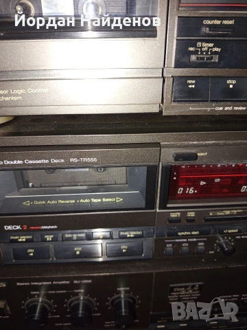 TEChnics RS. TR 555 PERFEKTEN И. ДВЕТЕ ГНЕЗДА СА ЗАПИСВАЩИ, снимка 10 - Декове - 54263782