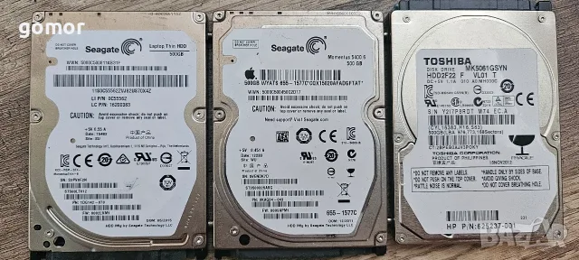 хард дискове твърди дискове от 60gb до 1 тв, снимка 11 - Твърди дискове - 55377226