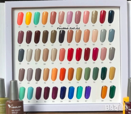 Venalisa VIP1 UV LED гел лак, снимка 11 - Продукти за маникюр - 22081982