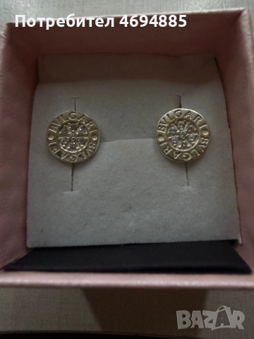 обеци BVLGARI, снимка 2 - Обеци - 54647320