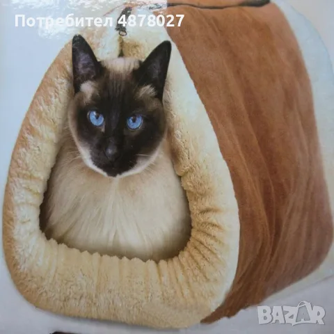 Функционално, сгъваемо одеяло-легло за домашни любимци - кучета и котки., снимка 10 - За котки - 55674605