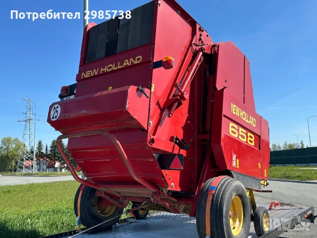 New Holland 658 Cropcut Vario, снимка 3 - Селскостопанска техника - 54458242