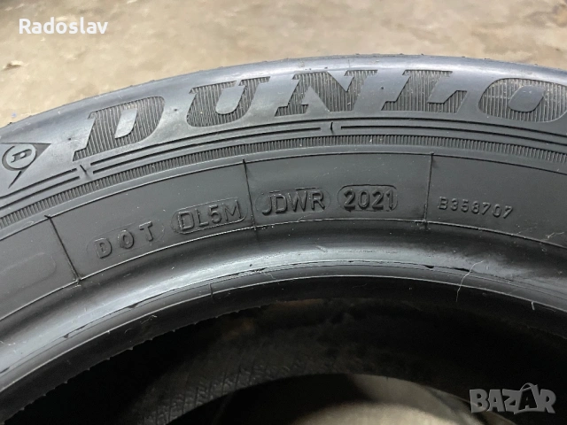 4-броя 215/60/16 DUNLOP DOT2020, снимка 7 - Гуми и джанти - 54576154
