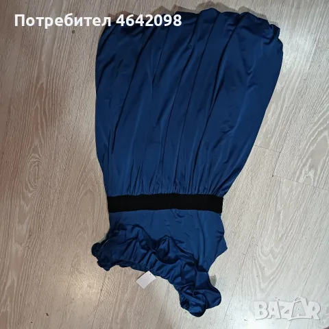 Синя официална рокля 