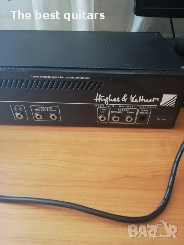 Немски качествен усилвател/глава/ Hughes and Kettner, снимка 7 - Китари - 54370046