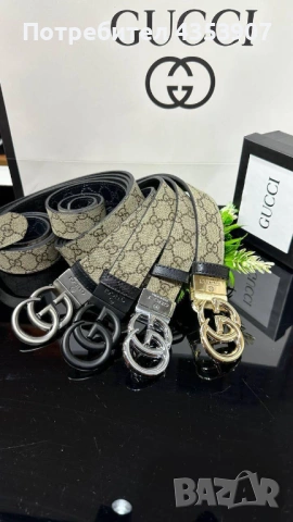 Колан Gucci естествена кожа, снимка 4 - Колани - 53982476