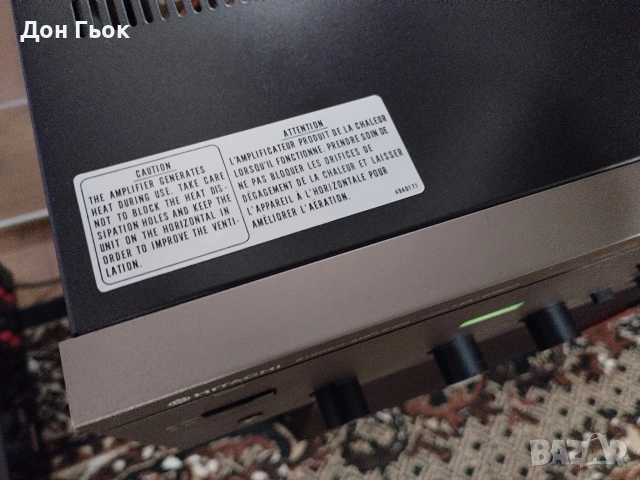 Стерео усилвател Hitachi HA-6800 , снимка 6 - Ресийвъри, усилватели, смесителни пултове - 54576918