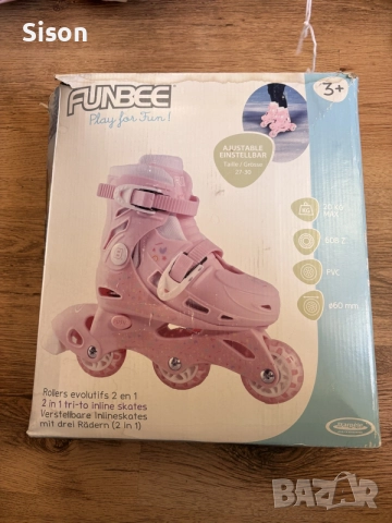 Детски ролери и кънки Funbee, снимка 3 - Ролери, кънки - 55411202