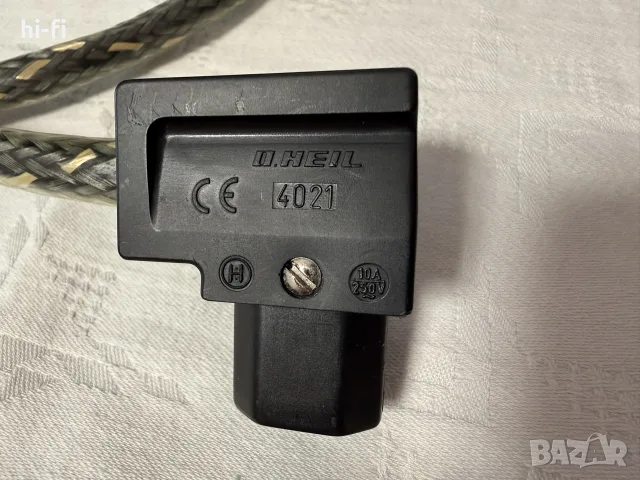 Audioplan MusiCable Power Cord S Balanced Reference Mains Cable / Захранващ Кабел, снимка 11 - Ресийвъри, усилватели, смесителни пултове - 55408586