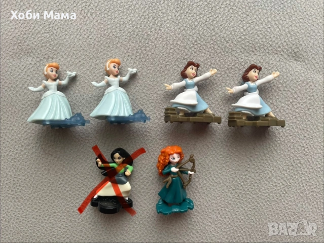 Kinder Surprise Серия Дисни принцеси 2022
