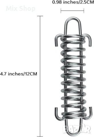 Нов комплект Амортисьори от неръждаема стомана (4 броя)