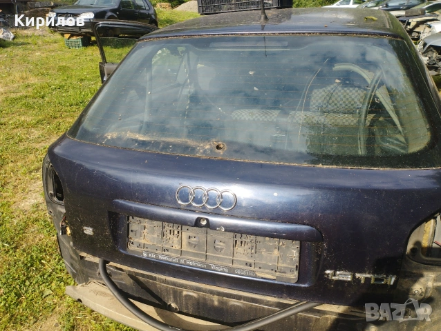 Заден капак багажник Ауди А3 8l 0т 1997 - 2002г. тъмно син цвят, снимка 3 - Части - 55147748