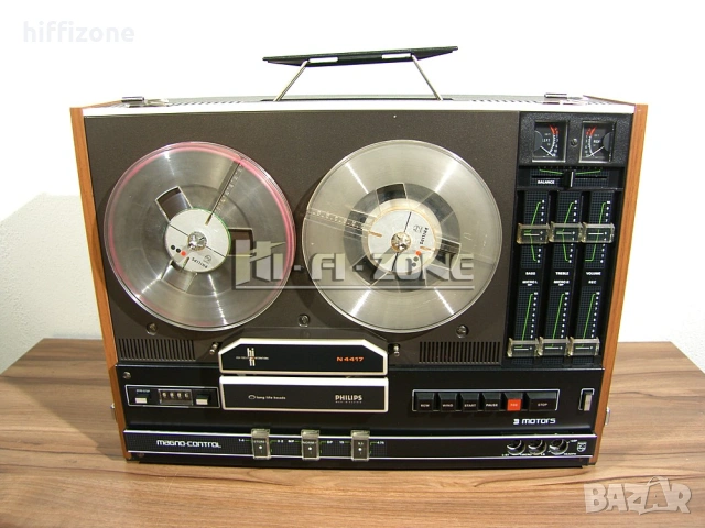 Магнетофон Philips n-4417, снимка 3 - Декове - 54692347