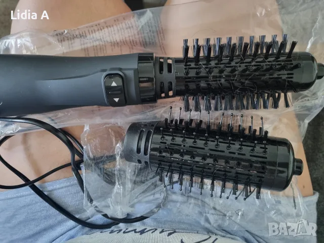 Въртяща се четка с горещ въздух за коса, снимка 3 - Маши за коса - 55508328