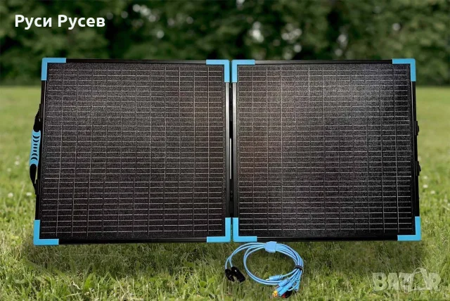 Соларна станция с панел Swarey S500 + 100W Соларен Панел | за Къмпинг, Кемпер, каравана и риболов, снимка 3 - Къмпинг осветление - 55652710