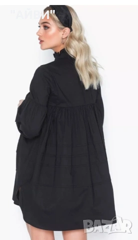 ONLY Нова памучна рокля тип риза, снимка 3 - Рокли - 54056612