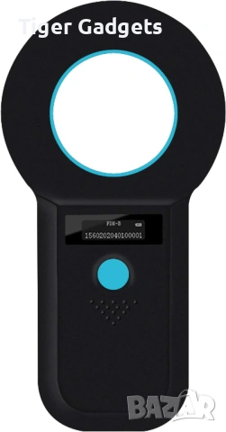 Smoostart Bluetooth Microchip Scanner – скенер за микрочипове на домашни любимци с Bluetooth и памет, снимка 2 - Други стоки за животни - 54466914