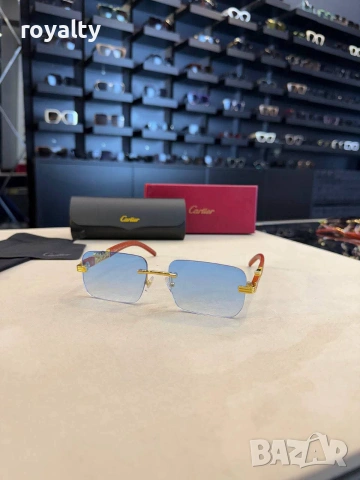 Cartier Нови Дамски Слънчеви Очила Различни Цветове , снимка 3 - Слънчеви и диоптрични очила - 55133456