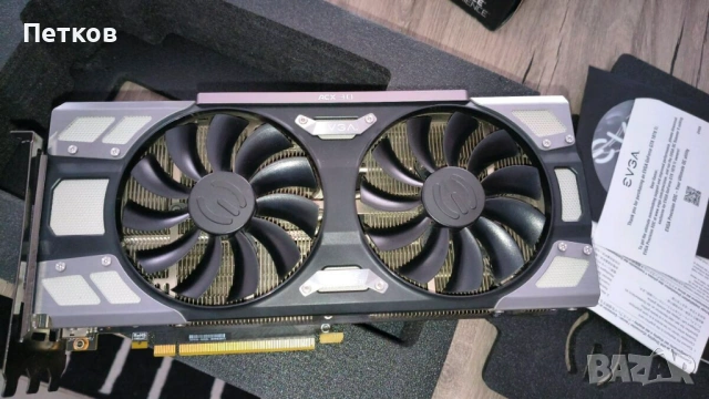 видеокарта EVGA GeForce GTX 1070 Ti FTW ULTRA SILENT GAMING, 08G-P4-6678-KR, 8GB GDDR5, ACX 3.0, снимка 2 - Видеокарти - 52934786