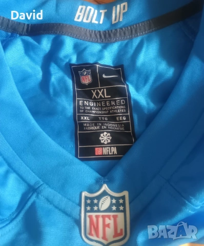 Оригинална NFL фланелка LA Chargers x Justin Herbert, снимка 4 - Други спортове - 54678294