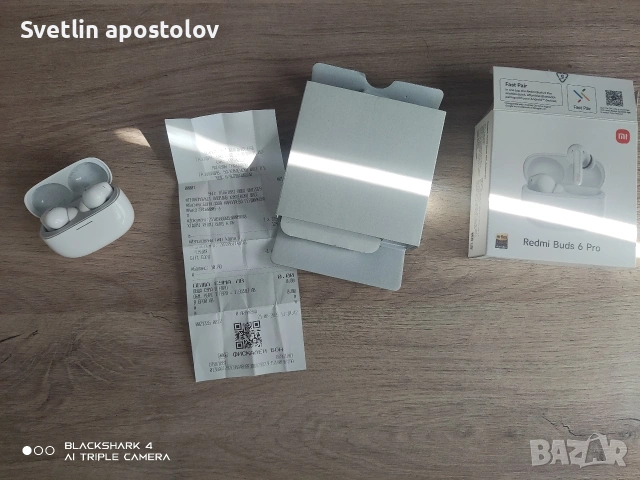 Слушалки Redmi Buds 6 Pro(с гаранция), снимка 2 - Слушалки и портативни колонки - 54671069