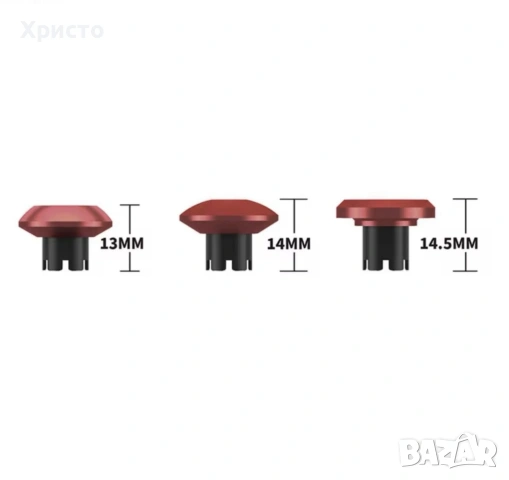 Метални гъби и задни бутони за джойстик Sony Dualsense Edge , снимка 4 - Аксесоари - 55260009