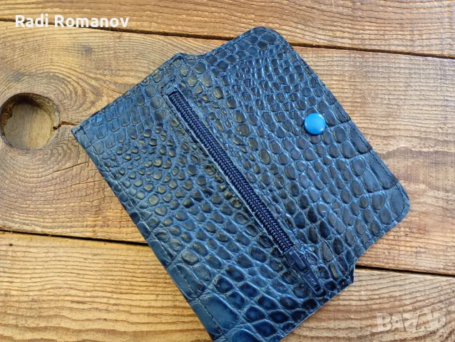Ръчно изработен дамски кожен портфейл , снимка 2 - Портфейли, портмонета - 55358448