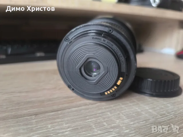 Продавам обектив Canon EF-S 18-55mm f/4-5.6 IS STM, снимка 4 - Обективи и филтри - 55402331
