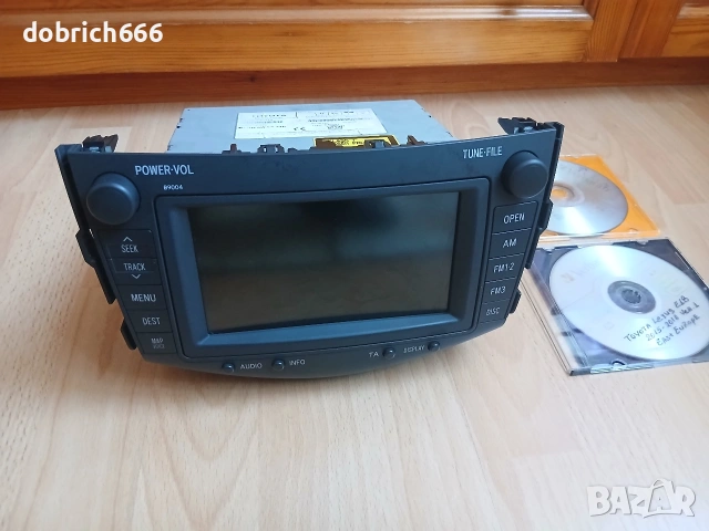 Мултимедия Toyota Rav4 2005-2013 CD Player радио Тойота Рав4 навигация 120 евро
