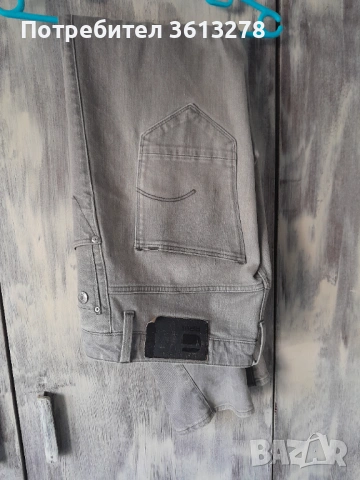 Мъжки дънки - "G-Star RAW" (сиви), снимка 4 - Дънки - 54012434