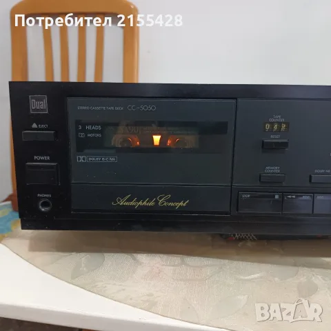 Триглав касетъчен дек Dual CC 5050, снимка 2 - Декове - 55681848