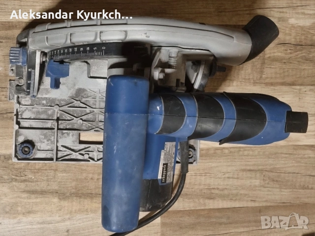 потапящ ръчен циркуляр Scheppach CS 55/PL 55, снимка 5 - Други инструменти - 54440525