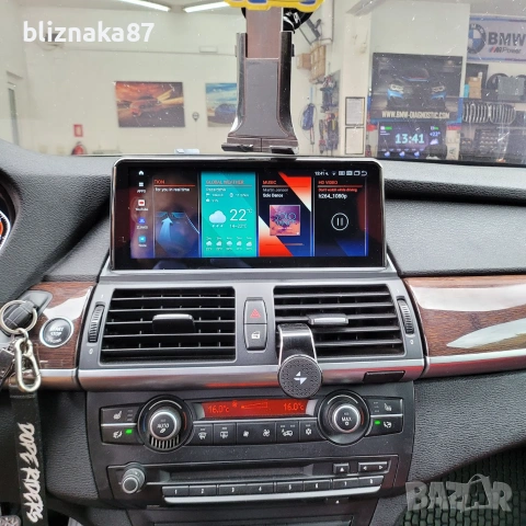 НАВИГАЦИЯ / МУЛТИМЕДИЯ С ANDROID 14 BMW E70 E71 X5 X6 10.25" ЕКРАН БМВ Е70 Е71, снимка 2 - Аксесоари и консумативи - 19972139