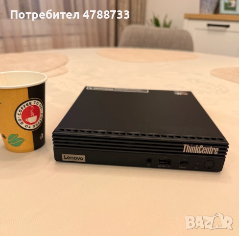 Lenovo ThinkCentre M75q Tiny Gen 2 Ryzen™ 7 PRO 5750GE 32GB DDR4 3200 500 SSD, снимка 5 - Работни компютри - 54437405