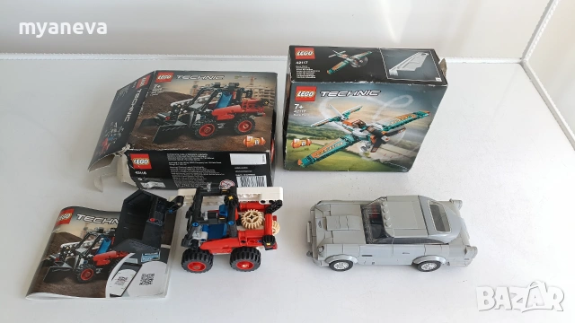 LEGO конструктори , единият е неразпечатан . 