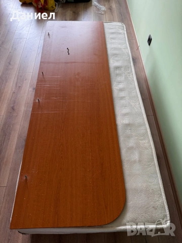 Единично легло с матрак и място за съхранение, снимка 2 - Спални и легла - 54055612