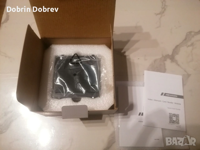Четец на карти HIKVISION DS-KD-M (модул за видеодомофон станции), снимка 2 - Други - 54384032