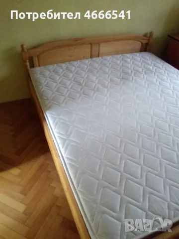 Продавам спалня с матрак цена 150 евро, снимка 3 - Спални и легла - 55666076