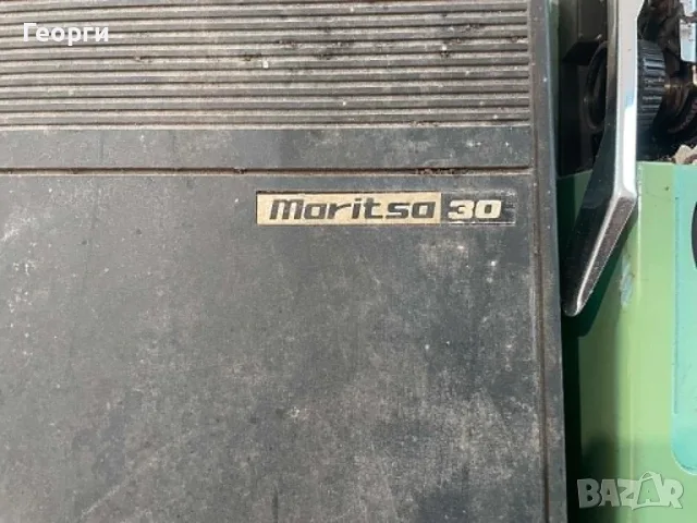 Пишеща машина Moritsa 30 ретро винтидж механична пишеща машина с куфар, снимка 3 - Други стоки за дома - 55607336