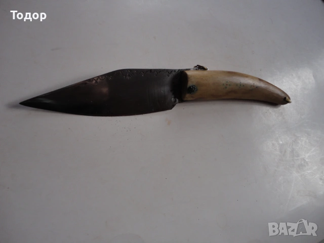 Огромна брутална сойка нож рог 10, снимка 7 - Ножове - 54086250