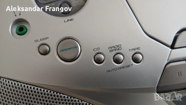 SONY CFD - S250L cd radio cassette recorder, снимка 5 - Радиокасетофони, транзистори - 55055594
