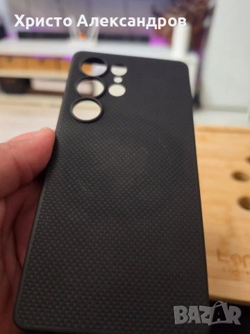 Малко използван Оригинален кейс PITAKA PinButton за Samsung Galaxy S25 Ultra (Aramid Fiber) #80, снимка 3 - Калъфи, кейсове - 54636652