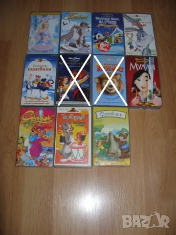 Анимации на Видеокасети VHS, снимка 6 - Анимации - 51676797